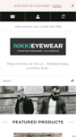 Mobile Screenshot of nikkieyewear.com